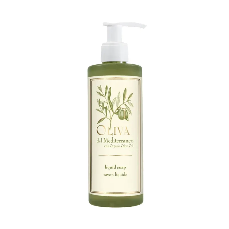 Dispenser ricaricabile Sapone Liquido, 300 ml - Oliva del Mediterraneo