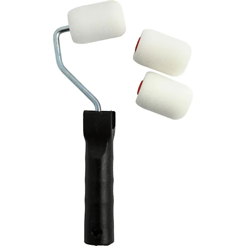 Paint Rollers with handle, W: 6 cm