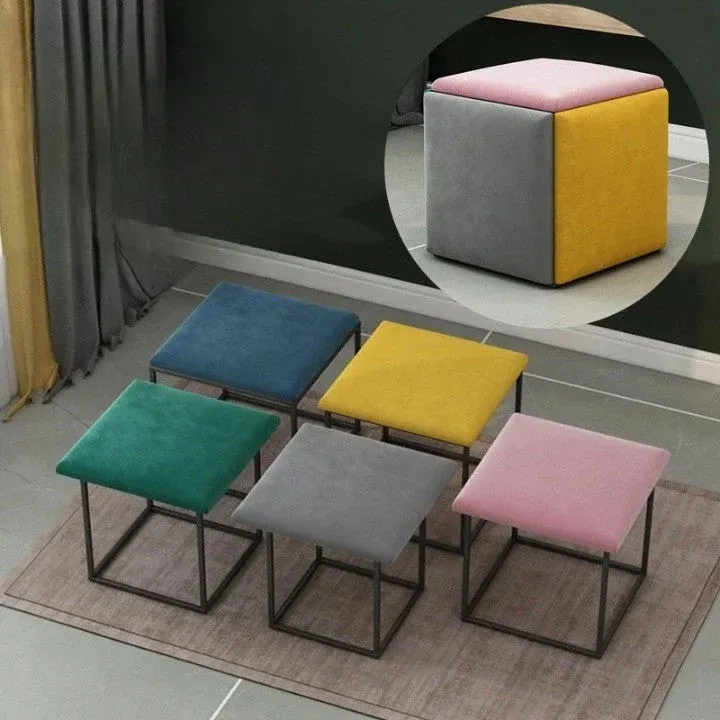 5in1 Transformable Cube Space Saving Chair - Image 0