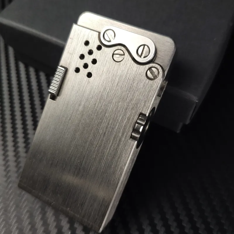 Handmade Mechanical Titanium Automatic Lighter - Image 0