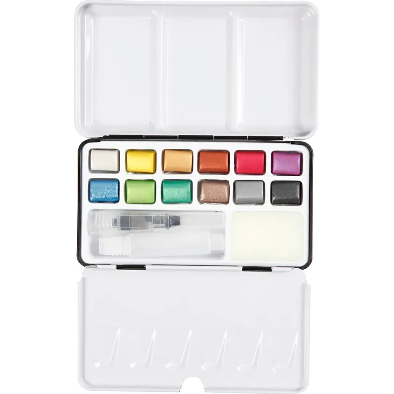 Art Watercolour, metallic colours, 12 colour