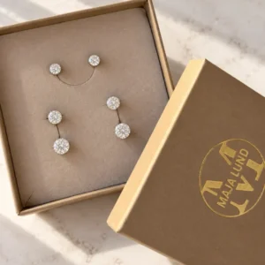Mix-Box mit 6 Ohrringen - Riva 18k vergoldet
