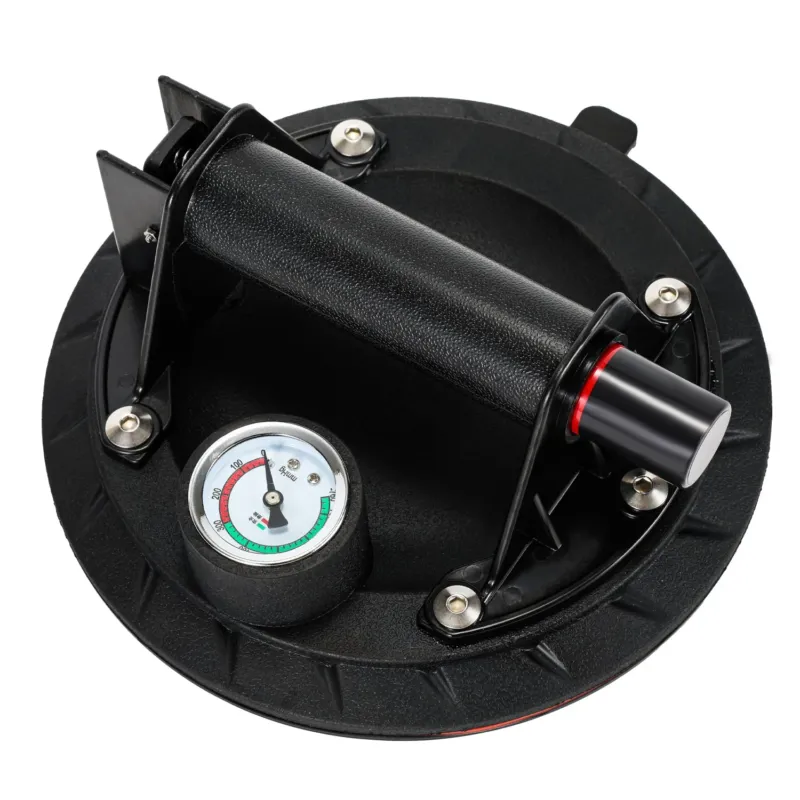 BMOT Saugheber Saugnapfhalter mit Druckanzeige 1 Stück max.100KG