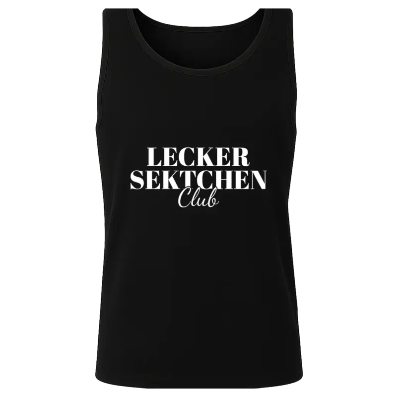 Lecker Sektchen Club - Unisex Relaxed Tanktop