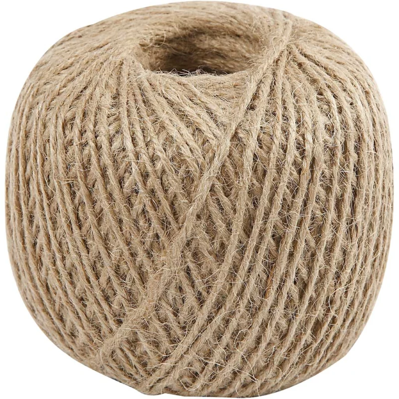 Natural twine, thickness 2 mm, 180 m/ 1 roll
