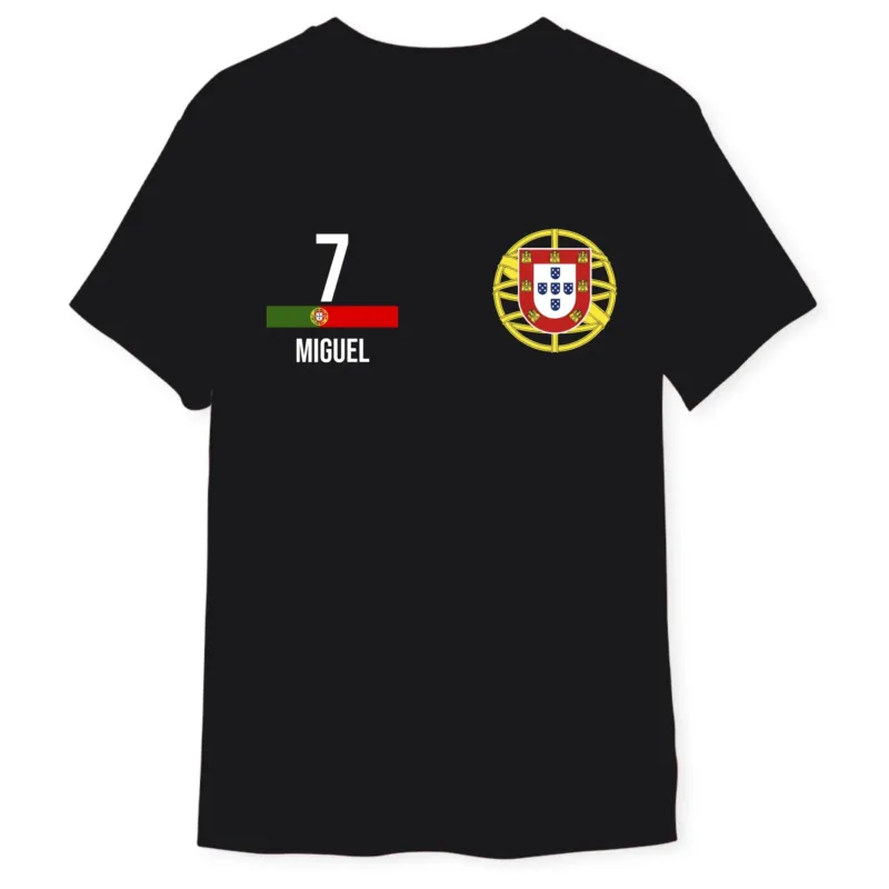 Personalisiertes Portugal Trikot T-Shirt