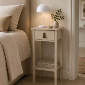 Tisch mit Schublade und Regal - Cashmere