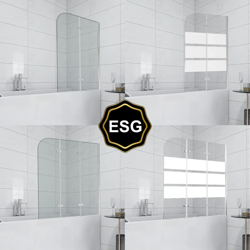 Duschwand für Badewanne