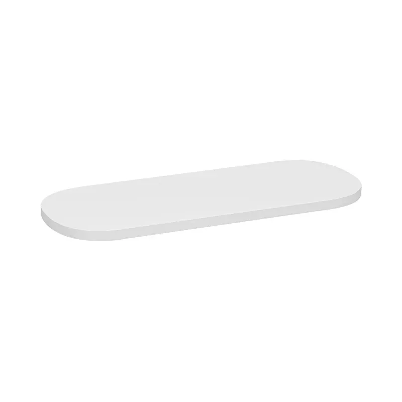 Espositore Ovale Bianco con Piedini in Silicone - Autentica