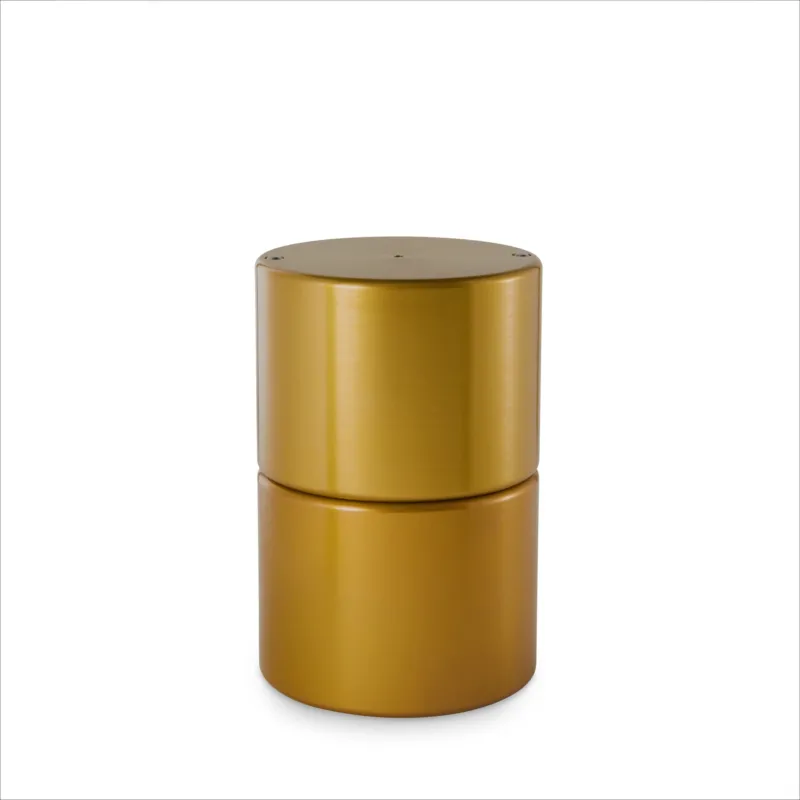55mm ICE BALL MAKER – AEROSPACE GRADE ALUMINUM / GOLD FINISH