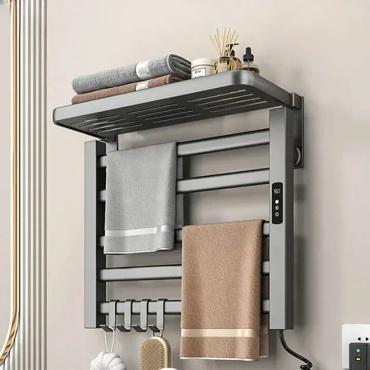 Intelligent Electric Heated Towel Drying Organizer Rack - Image 0