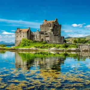 Küchenrückwand-Eilean Donan Castle