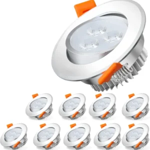 BMOT LED Einbaustrahler LED Spot 3W Kaltweiß/Warmweiß