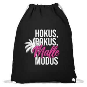 Hokus, Pokus, Malle Modus - Baumwoll Gymsac-16