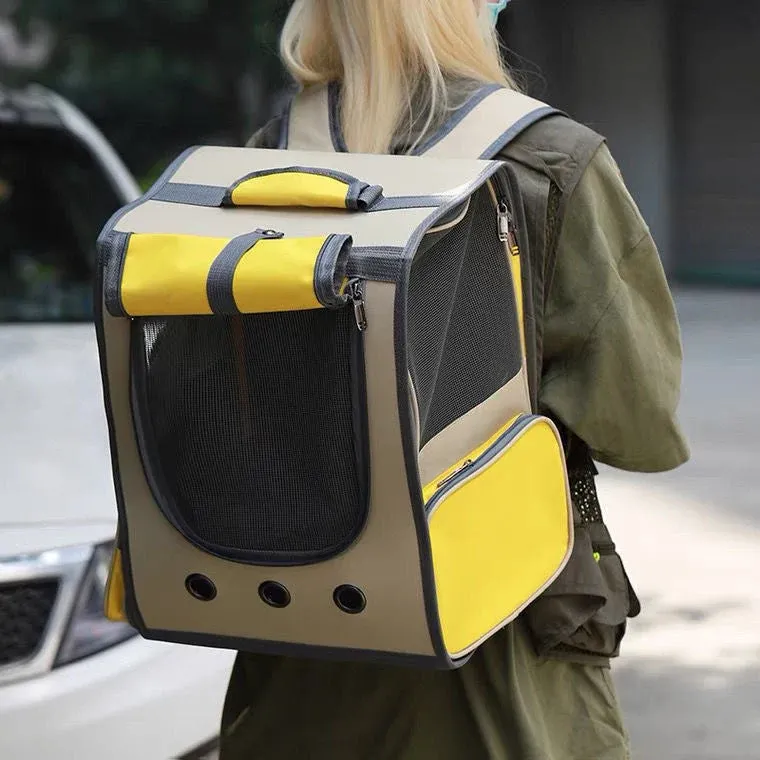 Pet Easy Carry Breathable Window Backpack - Image 0