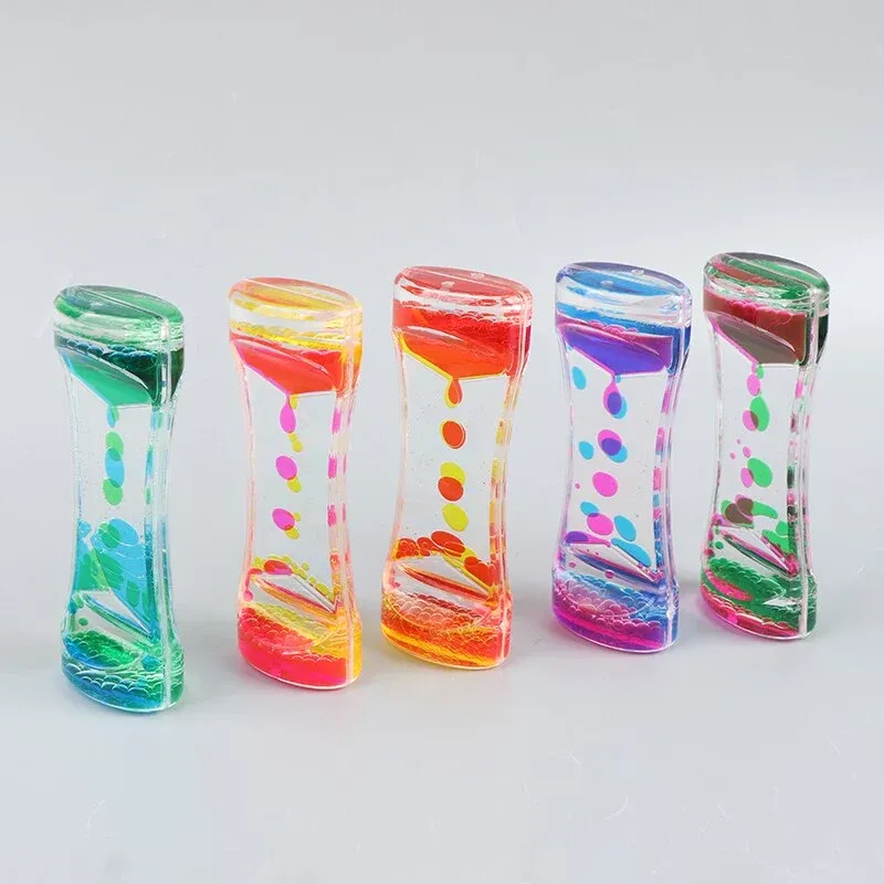 Sand Serenity Relaxing Liquid Motion Hourglass - Image 0