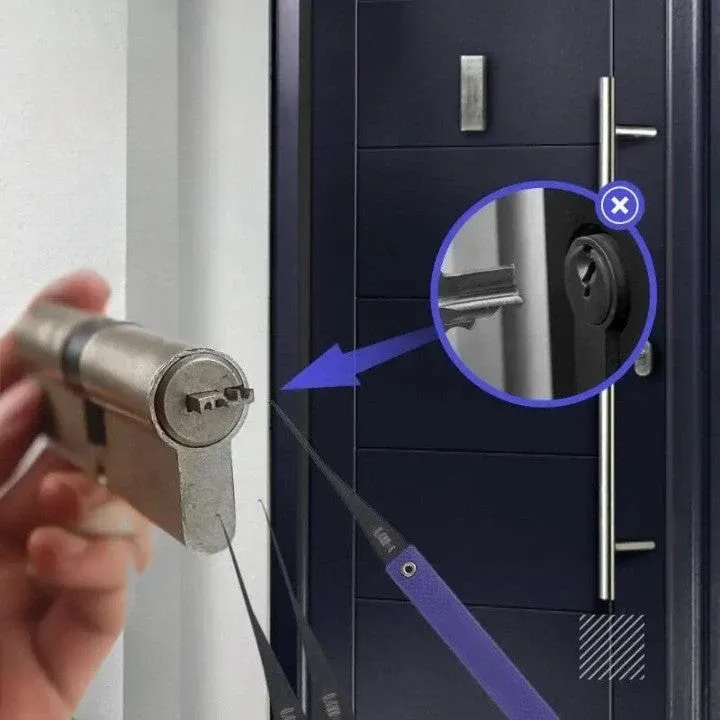 Lock Fixer Car Broken Key Professional Repair Set - Image 0