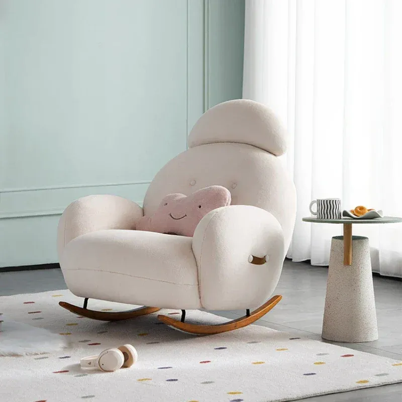 Cloud Comfort Modern Minimalist Rocking Chair - Image 0