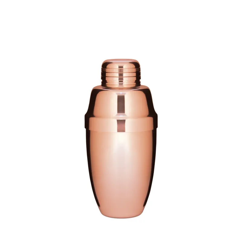 USAGI™ HEAVYWEIGHT COBBLER SHAKER – COPPER-PLATED / 500ML (17OZ)
