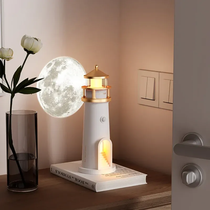 Lighthouse Ambient lights Bluetooth Music Dimmable Projection - Image 0