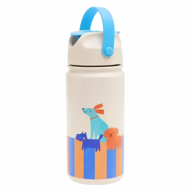 Trinkflasche aus Edelstahl für Kinder 'Woof Gang' 420 ml