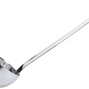 Edelstahl Schöpfkelle 18 cm Stiellänge: 47 cm - CPGASTRO
