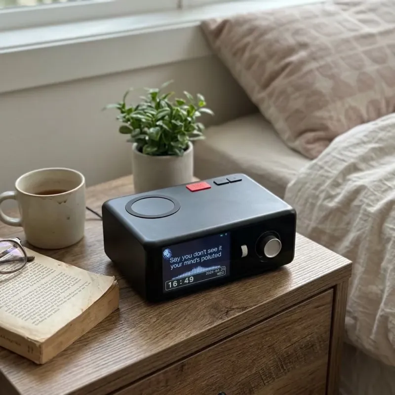 Lyric Dock Bluetooth Speaker Alarm Clock Charger