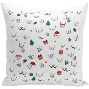 Bild: Kissen - Weihnachten Vulva Wimmelbild.