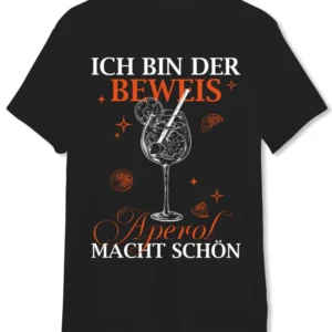 Bild: T-Shirt Herren - Ich bin der Beweis Aperol macht schön.