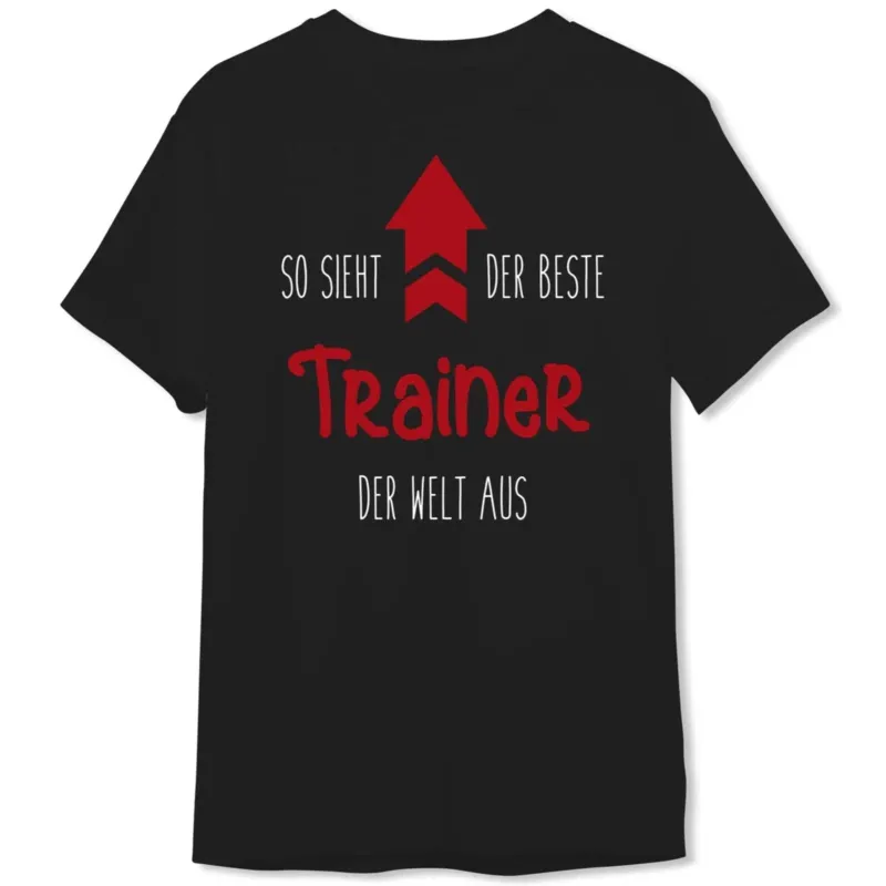 Bild: T-Shirt Herren - So sieht der beste Trainer der Welt aus.