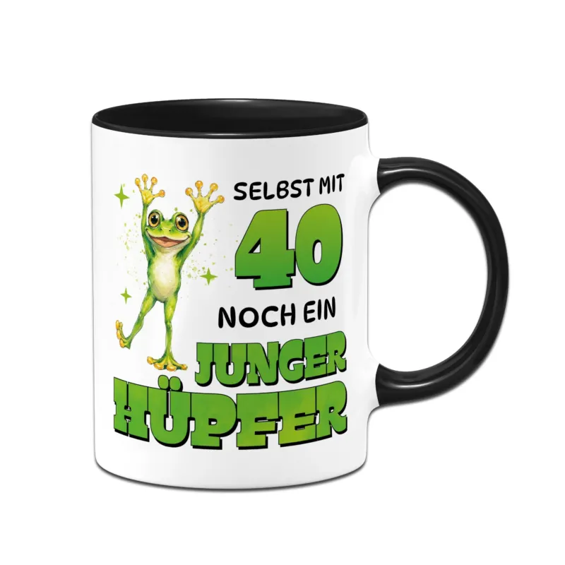 Bild: Tasse - Selbst mit 40 noch ein junger Hüpfer.