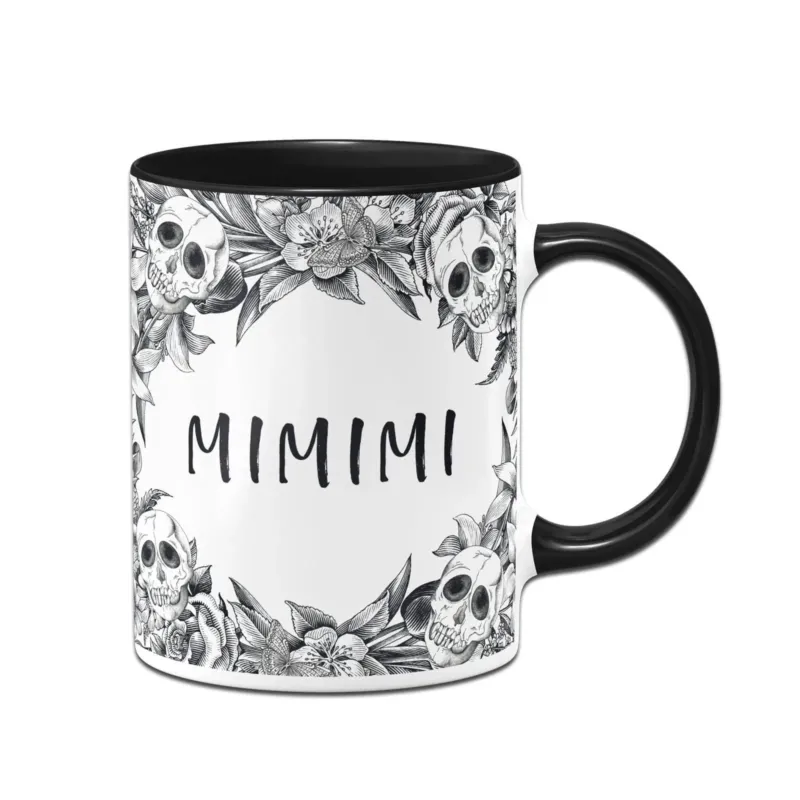 Bild: Tasse - Mimimi - Skull Statement.