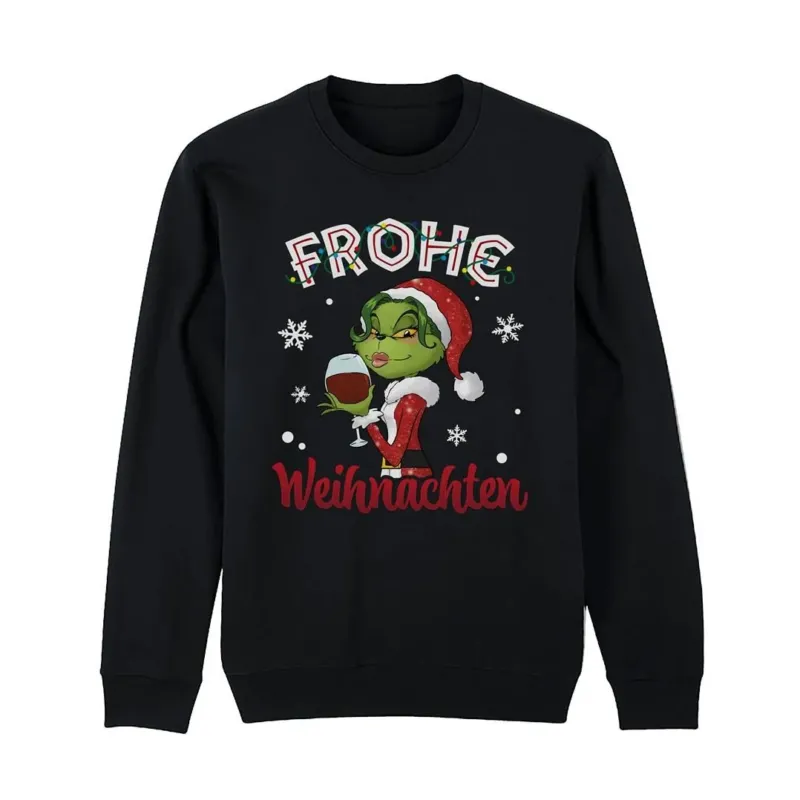 Bild: Weihnachtspullover - Miss Weihnachtsmuffel - Frohe Weihnachten.