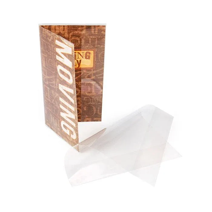 Crystal Clear Card Jackets 23,2x20,8 cm