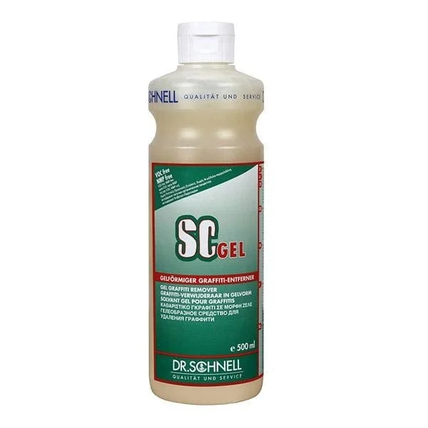 Dr. Schnell SC Gel Gelförmiger Graffitientferner 500 ml Flasche