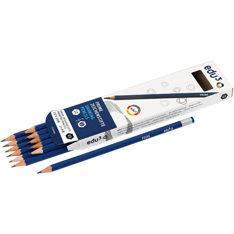 edu Drawing Pencil, HB, 12 pc
