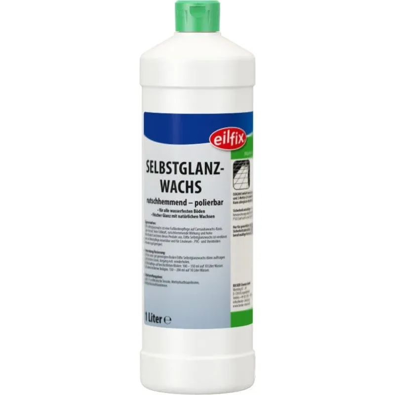 EILFIX SELBSTGLANZWACHS polierbar, rutschhemmend 1 Liter Flasche