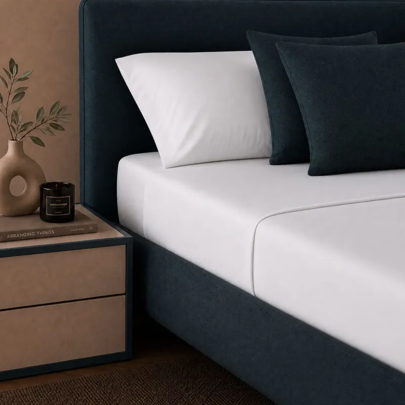 Lenzuolo in percalle Firenze cm 280x295+5 (King Size)