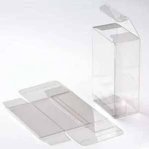 Plastic Gift Boxes 6.7x3.8x11cm Crystal Clear