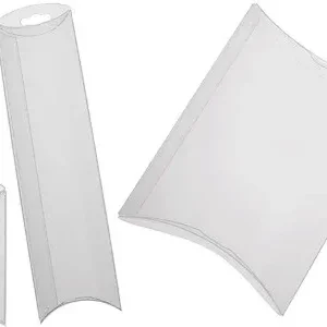 Pillow Packs Frost 7.6x2.5x12.7cm with optional Hang Hole