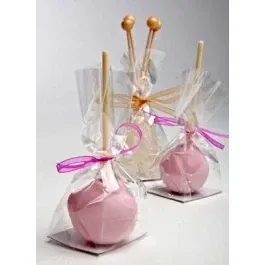 Block Bottom Bags Super Clear 10.2x10.2x17.8cm with paper insert