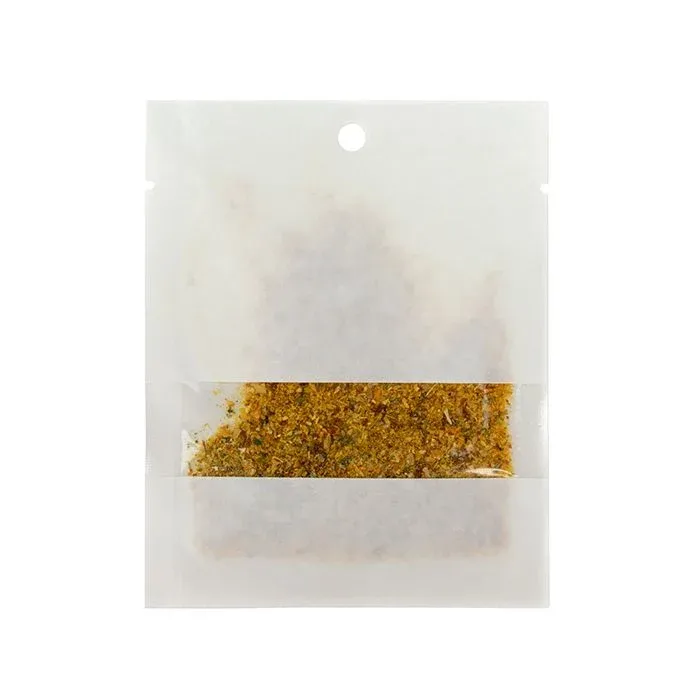 Kraft Bags White Eco-fiendly 7,6x10,2 cm Sealable With Window