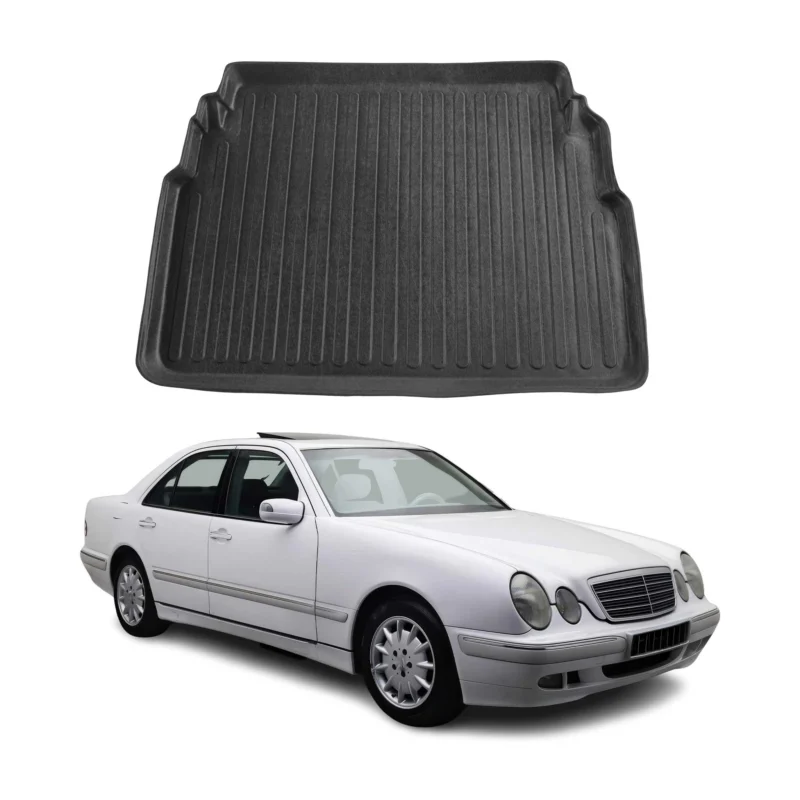Kofferraumwanne Laderaumwanne für Mercedes E Klasse W210 1996-2001 Limo Gummi