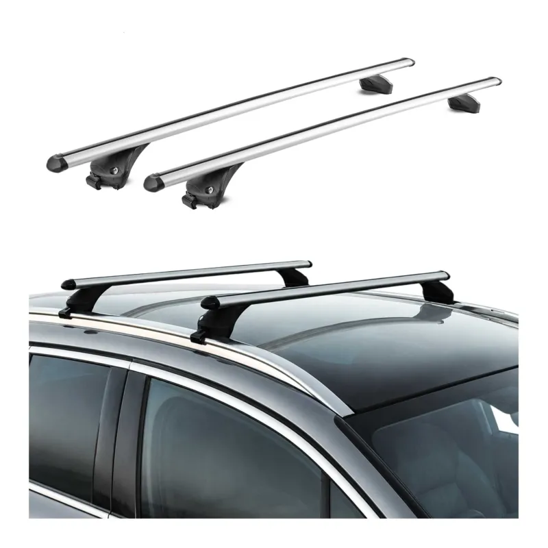 Quick Dachträger für Mitsubishi Outlander III 2013-2021 Aluminium Silber 2x
