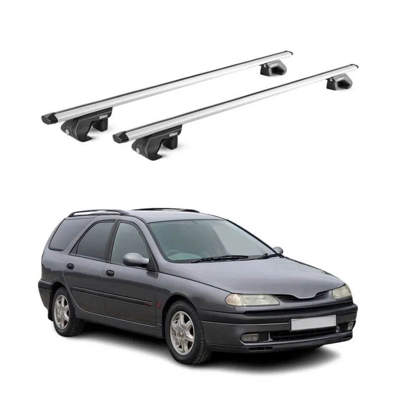 Dachträger Grundtäger für Renault Laguna I II Kombi 1995-2007 90kg Alu ABE Grau