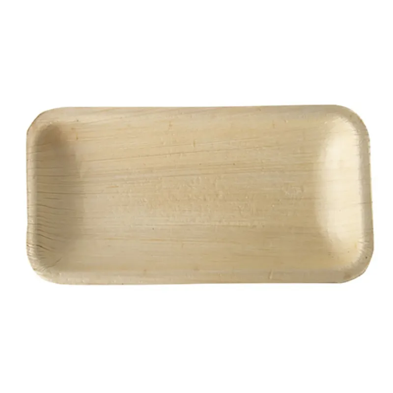 Papstar Pure Tabletts Palmblatt, eckig 1 Packung (25 Stück), ø 2 cm