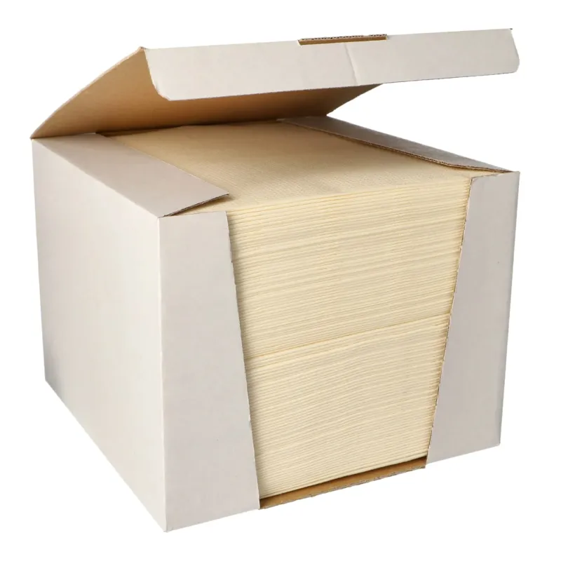 Papstar ROYAL Collection Servietten, 40 x 40 cm, champagner 1 Karton, 100 Tücher