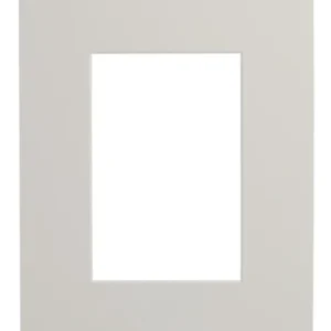 Mount Board 224 White 20x25cm with 12x17cm window (5 pcs)