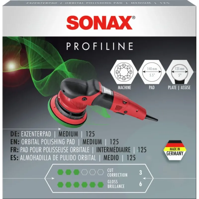 SONAX ExzenterPad medium 125 mm 1 Stück