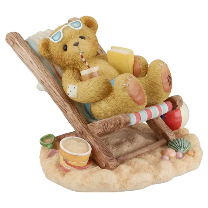 Teddy 706647E Ron "Enjoy The Simple Comforts Of Life" Enesco Cherished Teddies mit OVP